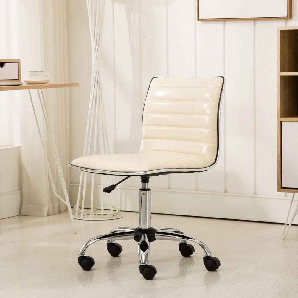 Grey Chrome Office Chair H709172