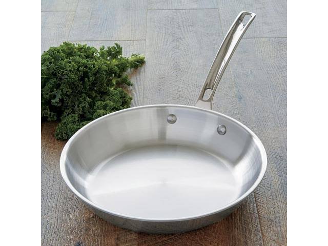 3-Ply Stainless Steel Fry Pan O68305