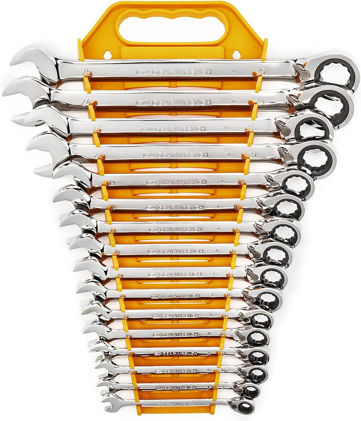 13 Pc. Reversible Ratcheting Combination Wrench Set, SAE W290421
