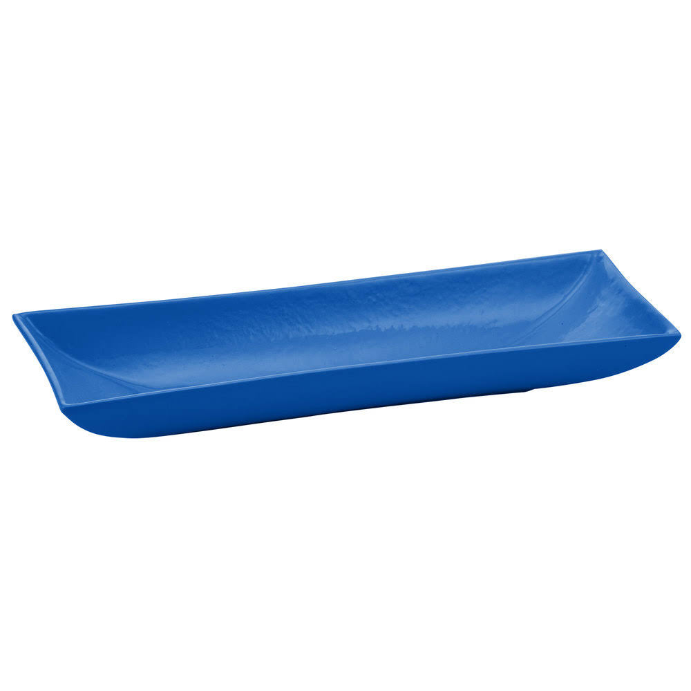 Cobalt Blue Cast Aluminum Rectangular Platter T159