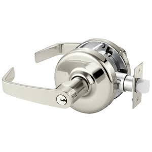 Cylindrical Lock Bright Nickel Plated Clear Coated C887733