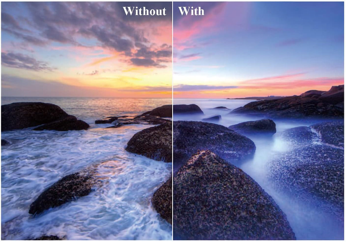 49mm Variable Neutral Density Filter ND2-ND400 9 Stops Pack of 2 Y3597