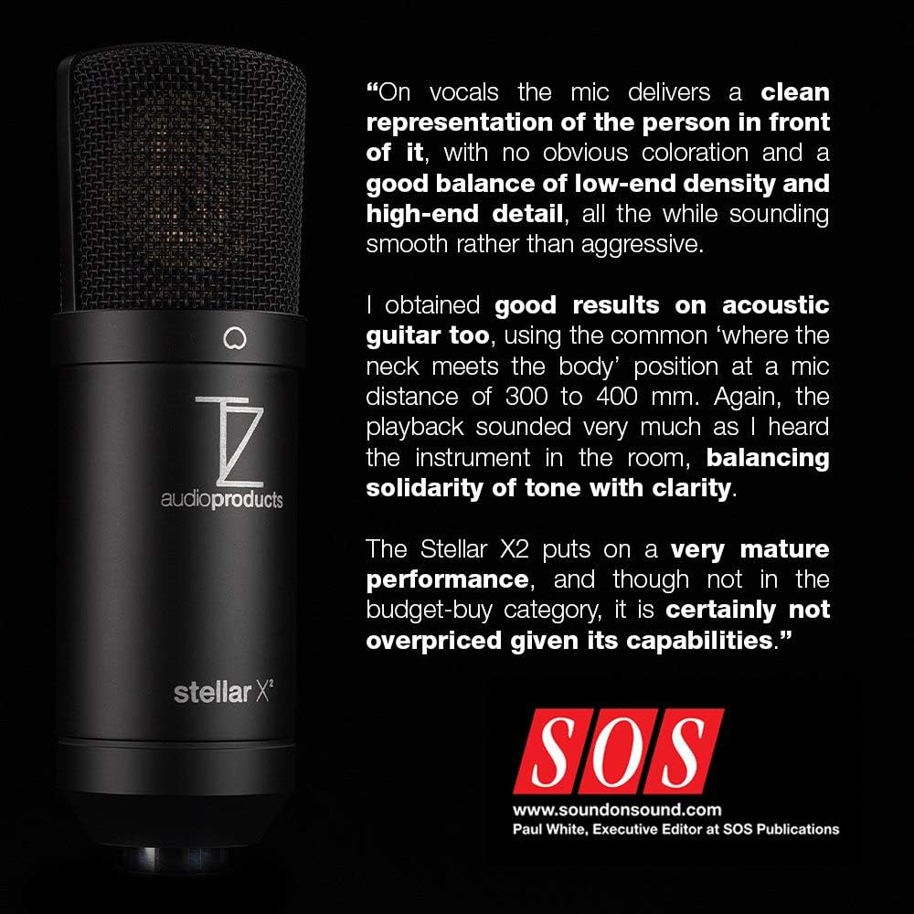 Large Diaphragm Cardioid Condenser XLR Microphone O781