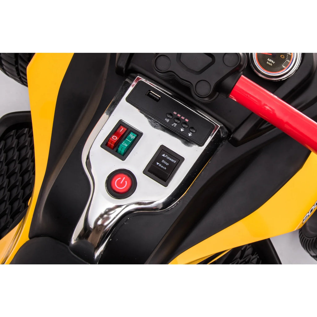 Red 3 Wheel Ride on Motorcycle C4356