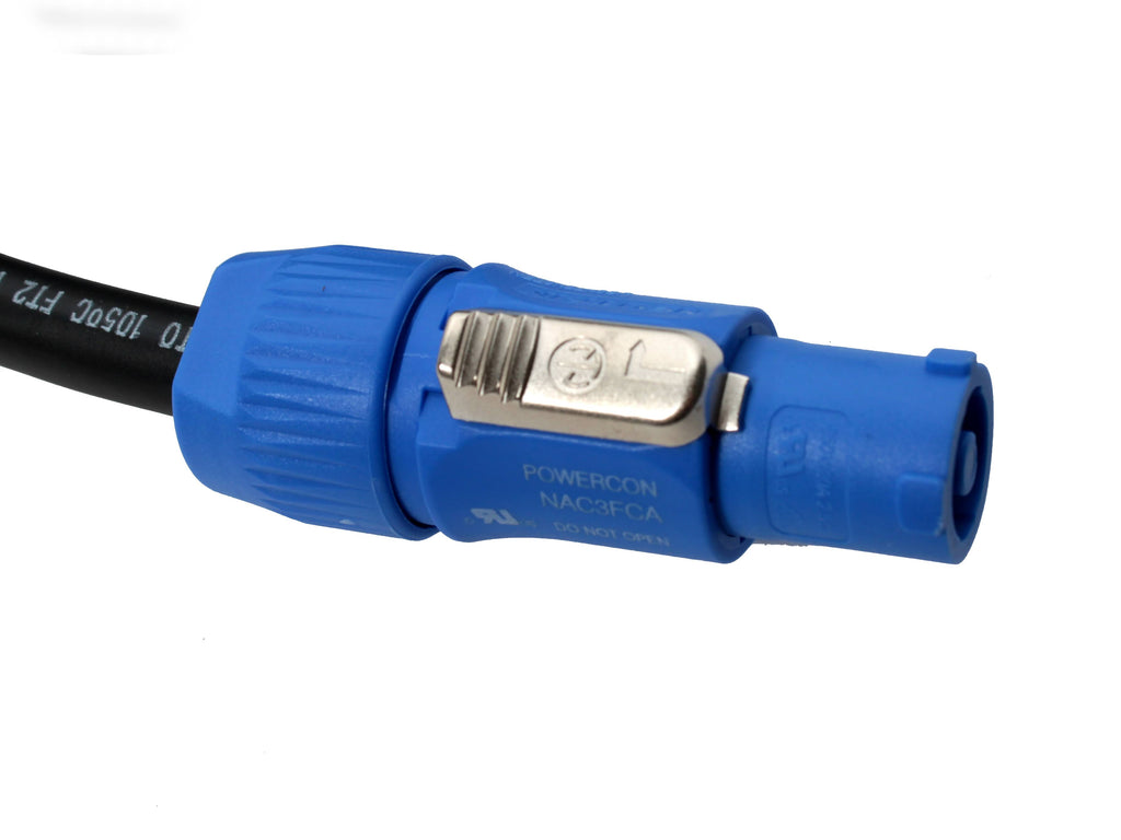 PowerCon to Edison Male Power Cable 6 W3042
