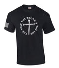 Black Christian Short Sleeve Graphic T-Shirt U696