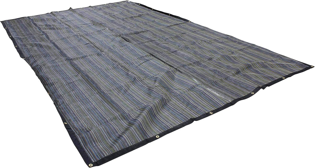 12'x24' 10oz Multi Mesh Tarp PVC Coated Poly Shade A1690