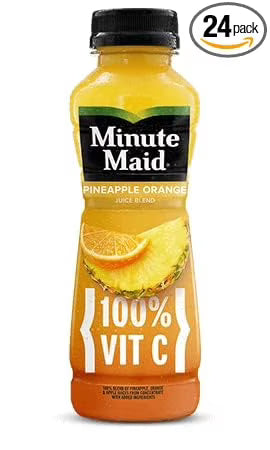 Pineapple Orange Juice 12 oz Bottles 24 Pack K296