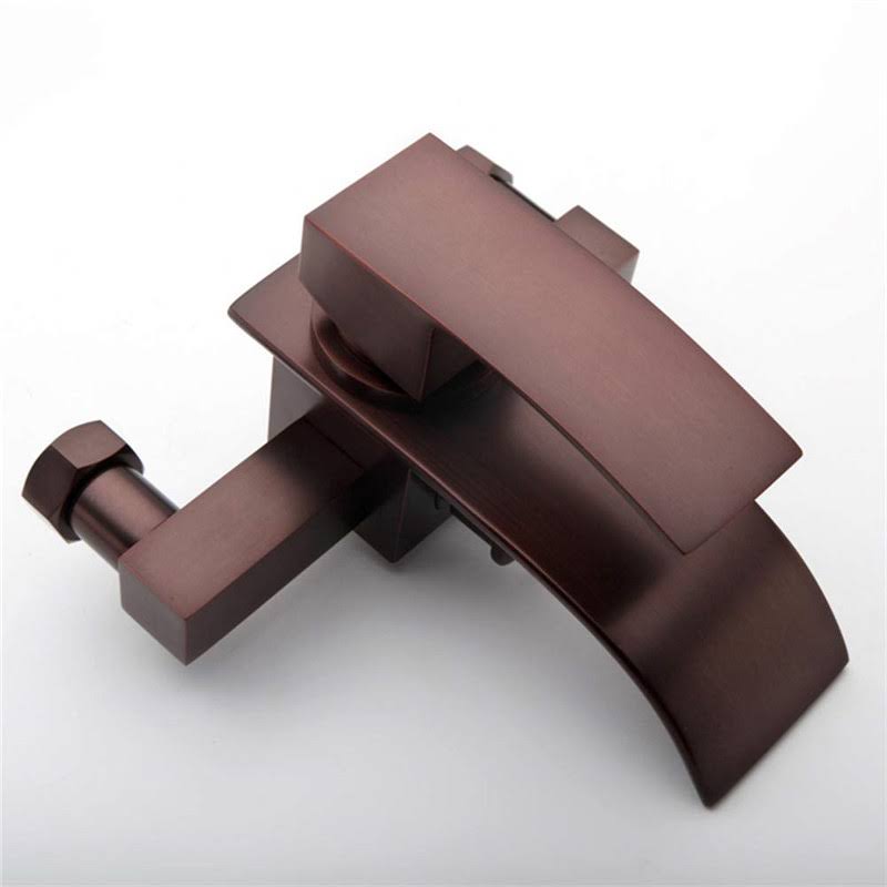 Oil Rubbed Bronze Wall-Mount Tub Faucet with Handshower O7224