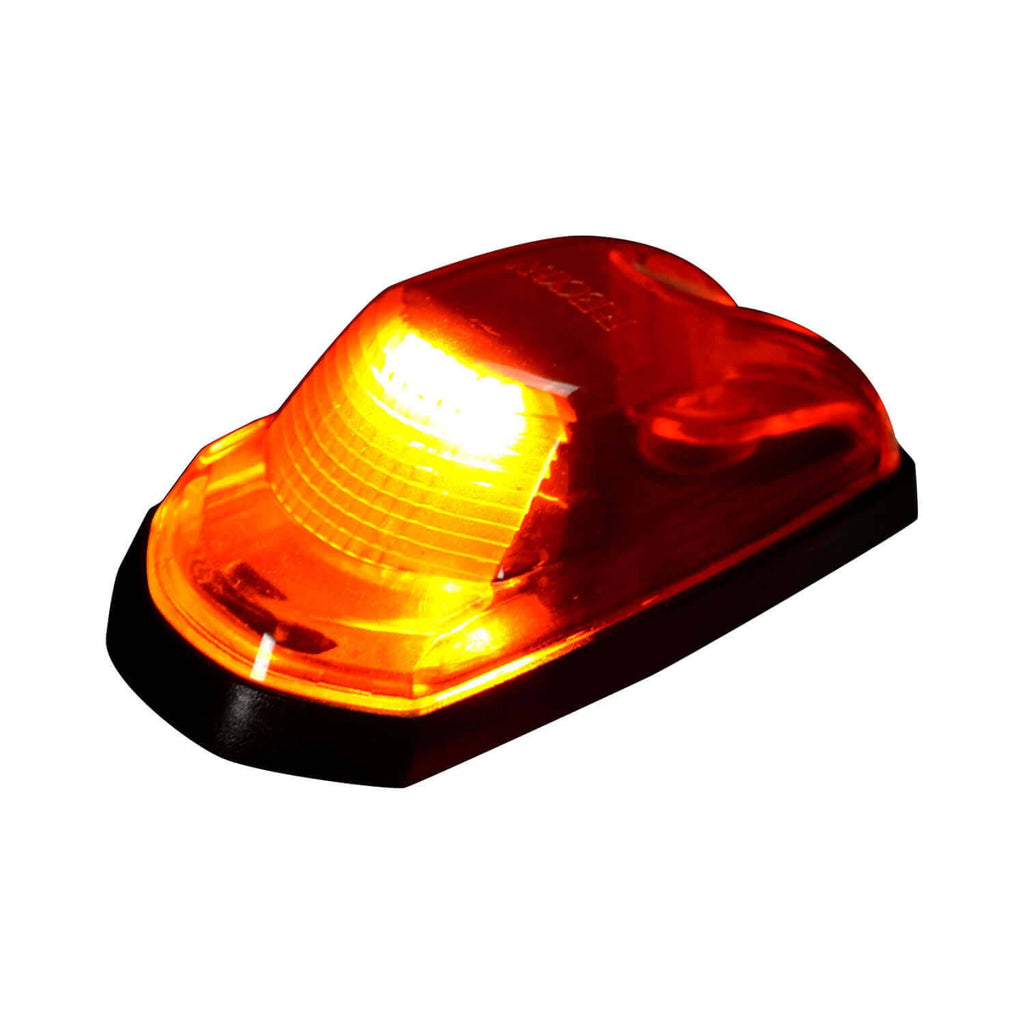 Black High-Power LED Cab Roof Light with Amber Lens S57498