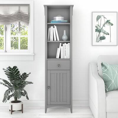 Gray Standard Bookcase J3523