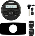 Waterproof Marine Radio with Dash Kit and USB/Aux K6822