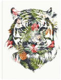 Tropical Tiger Canvas Art 24x32 G87062
