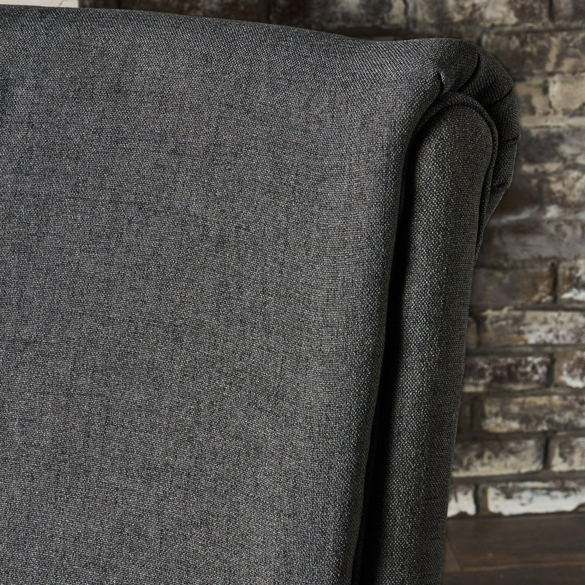 Charcoal Fabric Recliner Chair Q29038