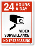 24 x 18 inch Metal Sign, 80 mil Aluminum, Red, Black and White, Pack of 2 I548869