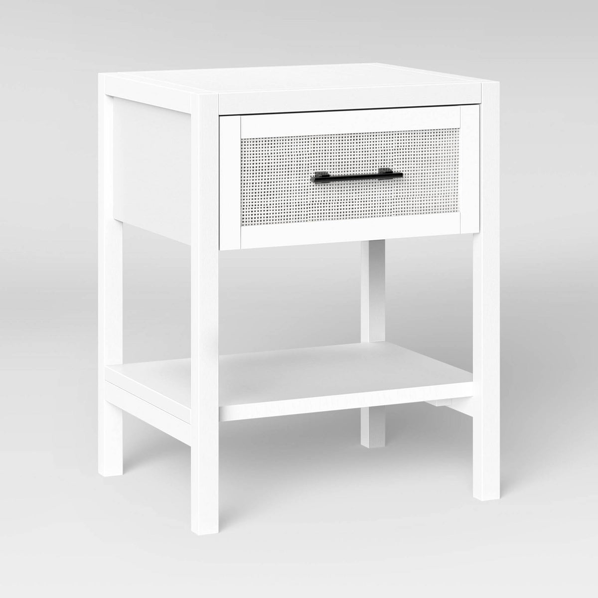 White End Table with Drawer F3940