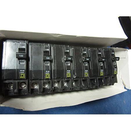 Square D 100 Amp 2 Pole Circuit Breaker J9534