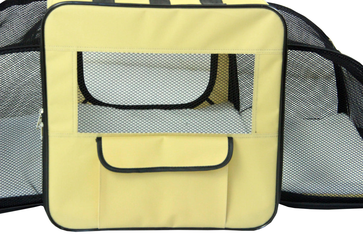 Blue Large Collapsible Pet Dog Crate S88270