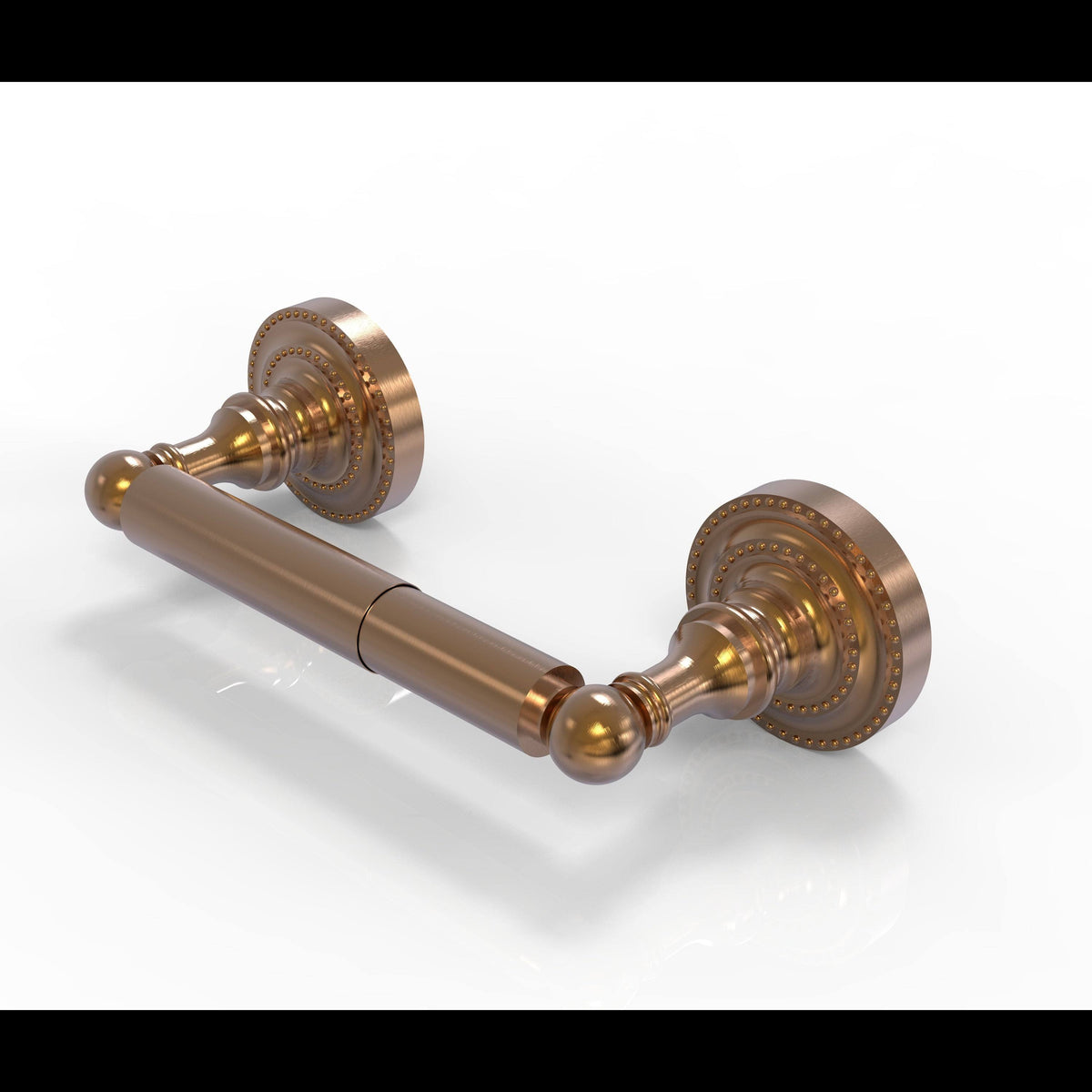 2 Post Polished Chrome Toilet Tissue Holder M809