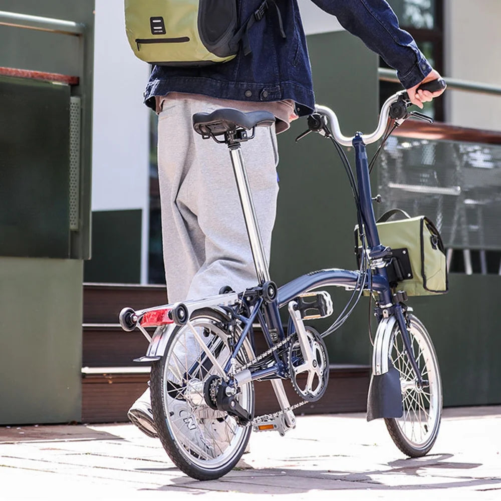 Folding Bike Handlebar Bag with Rain Cover S90740