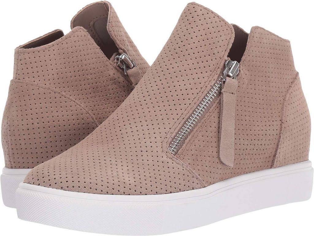 Taupe Suede Caliber Shoes I99234