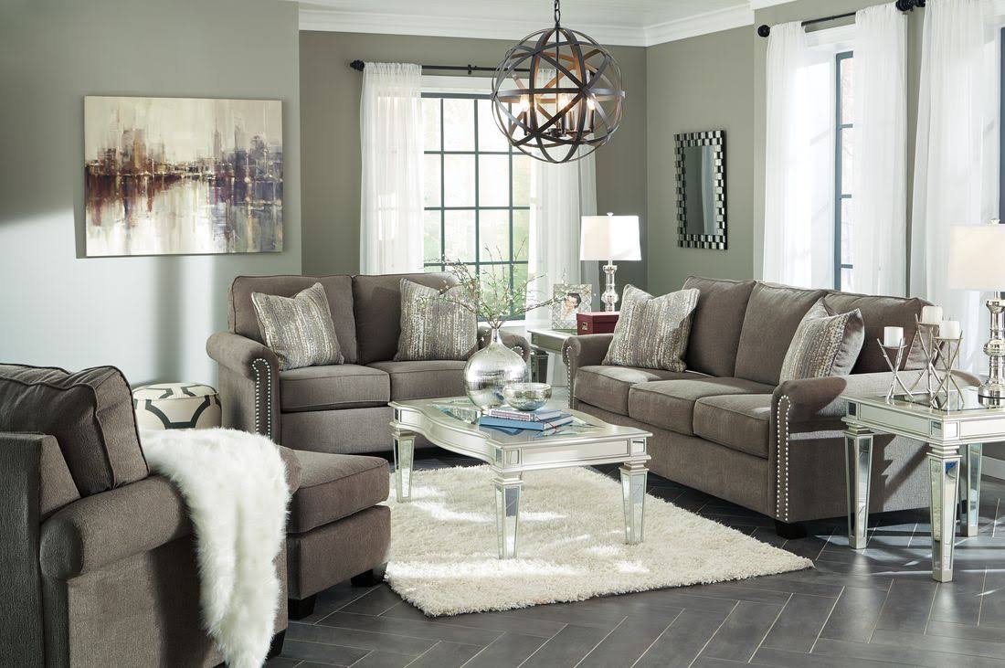 Silver Rectangular End Table J26480