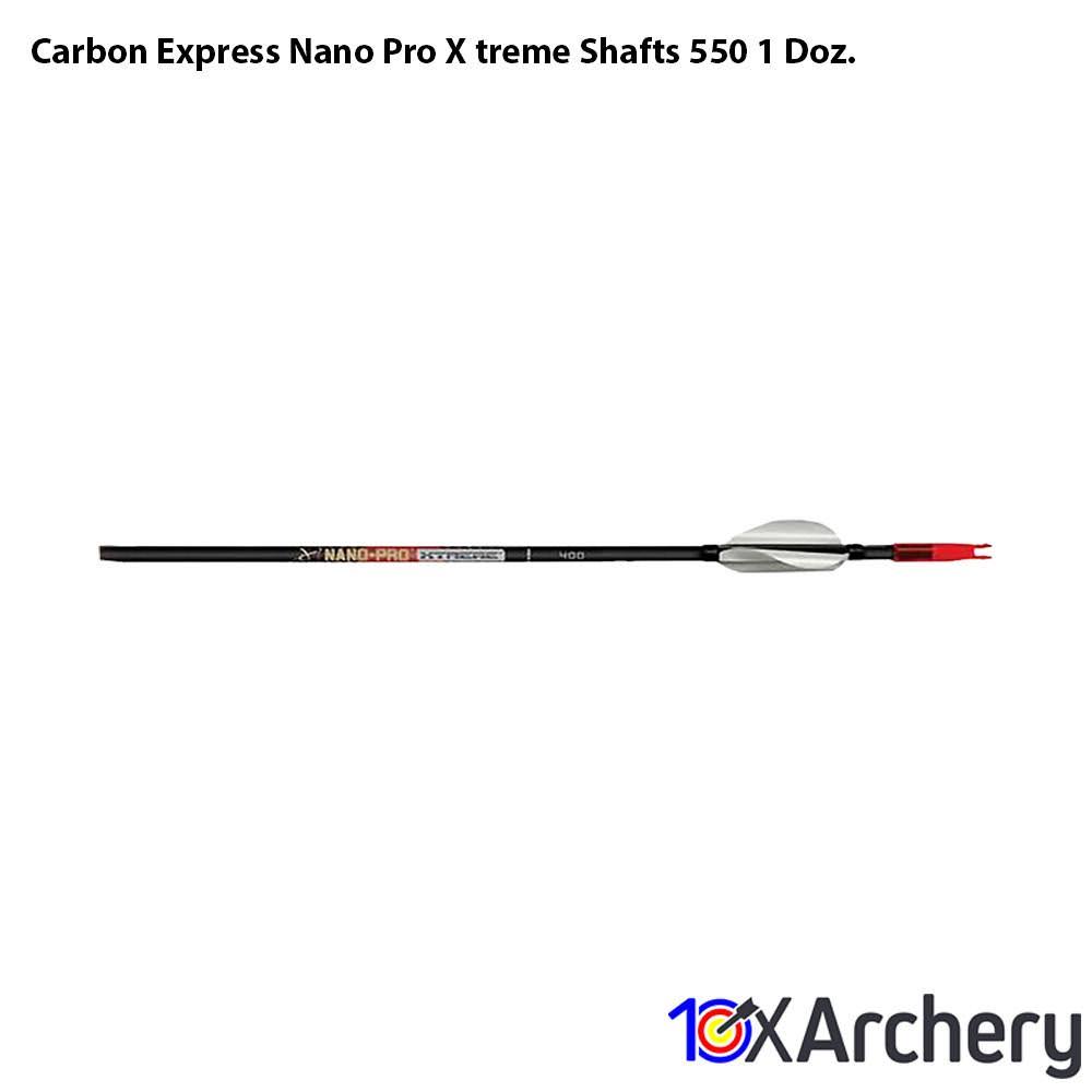 Carbon Express Nano Pro X-Treme Shafts 550 1 Doz. S82433