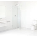 Frameless Shower Door, Polished Chrome Q42968