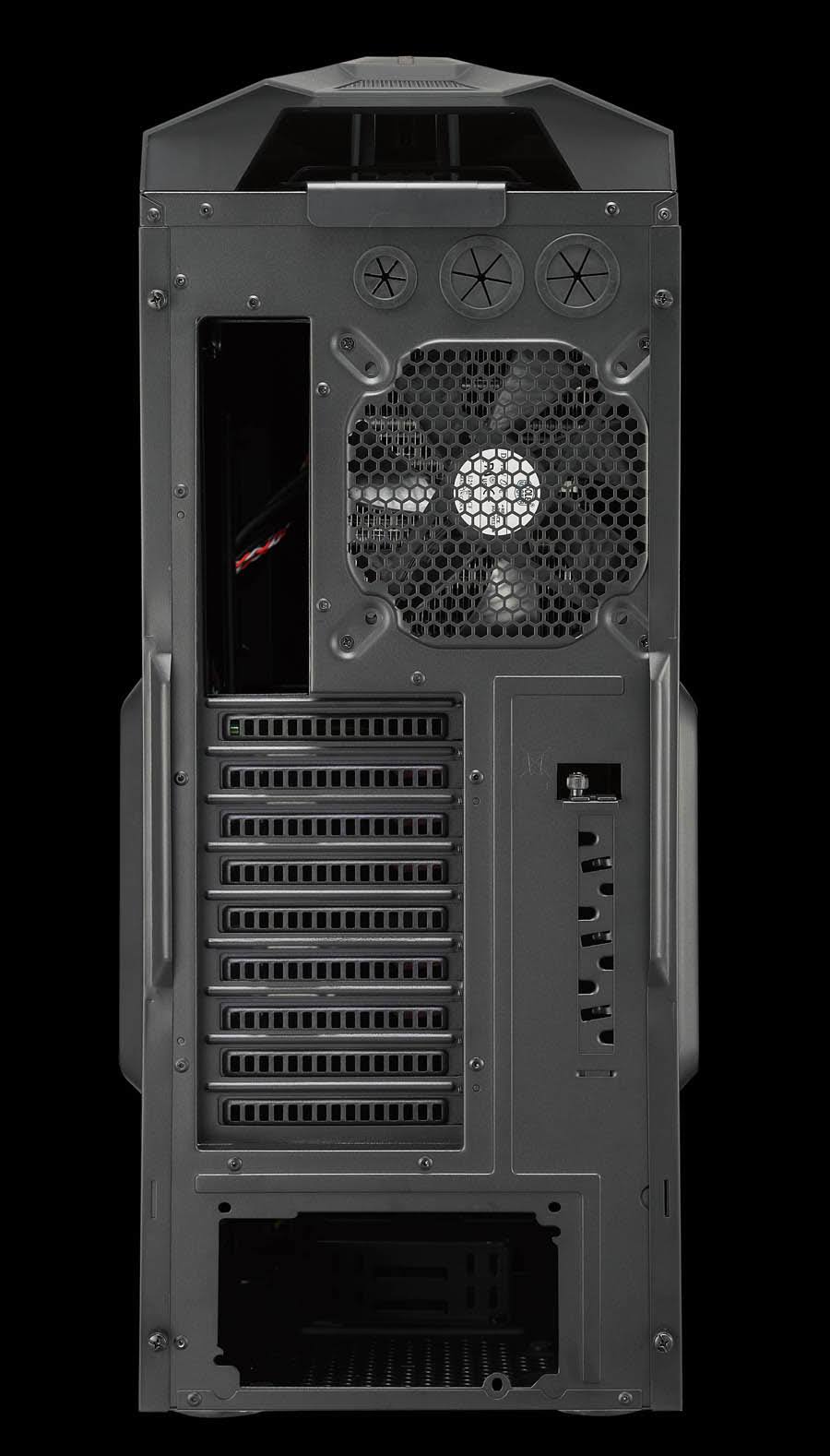 Black Full-Tower Computer Case M564228