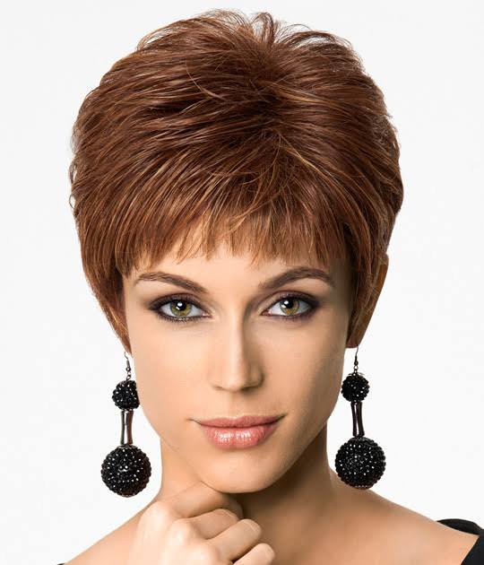 Textured Cut HF Synthetic Wig L374