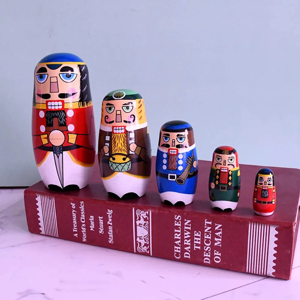 Nutcracker Nesting Dolls Set D225530