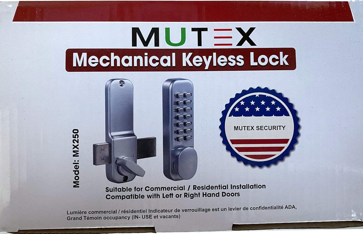 Combination Door Lock Satin Chrome Pack of 2 I647525