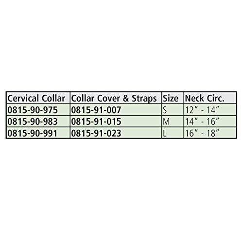 Soft Neck Brace Cervical Collar, Size Small, 12 inch - 14 inch A309605