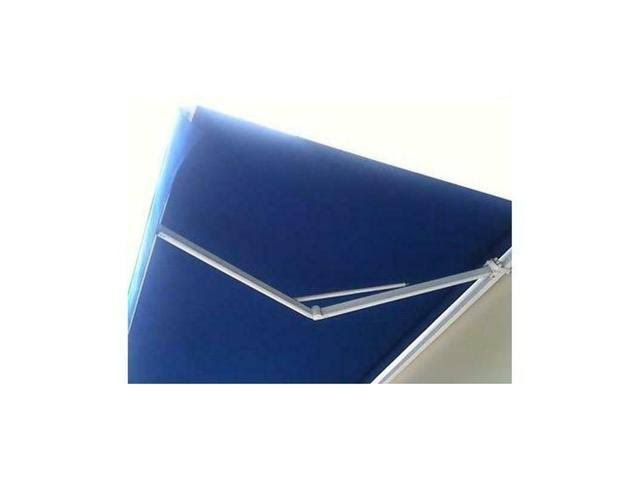 Blue Retractable Patio Awning 12 x 10 ft O788765