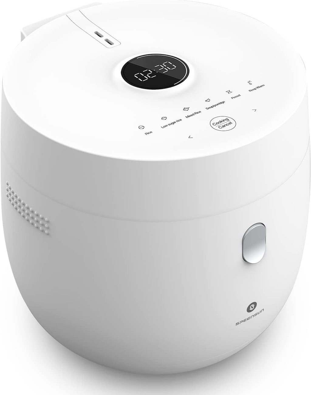 4 Cups Uncooked Digital Rice Cooker with Nonstick Inner Pot G6606