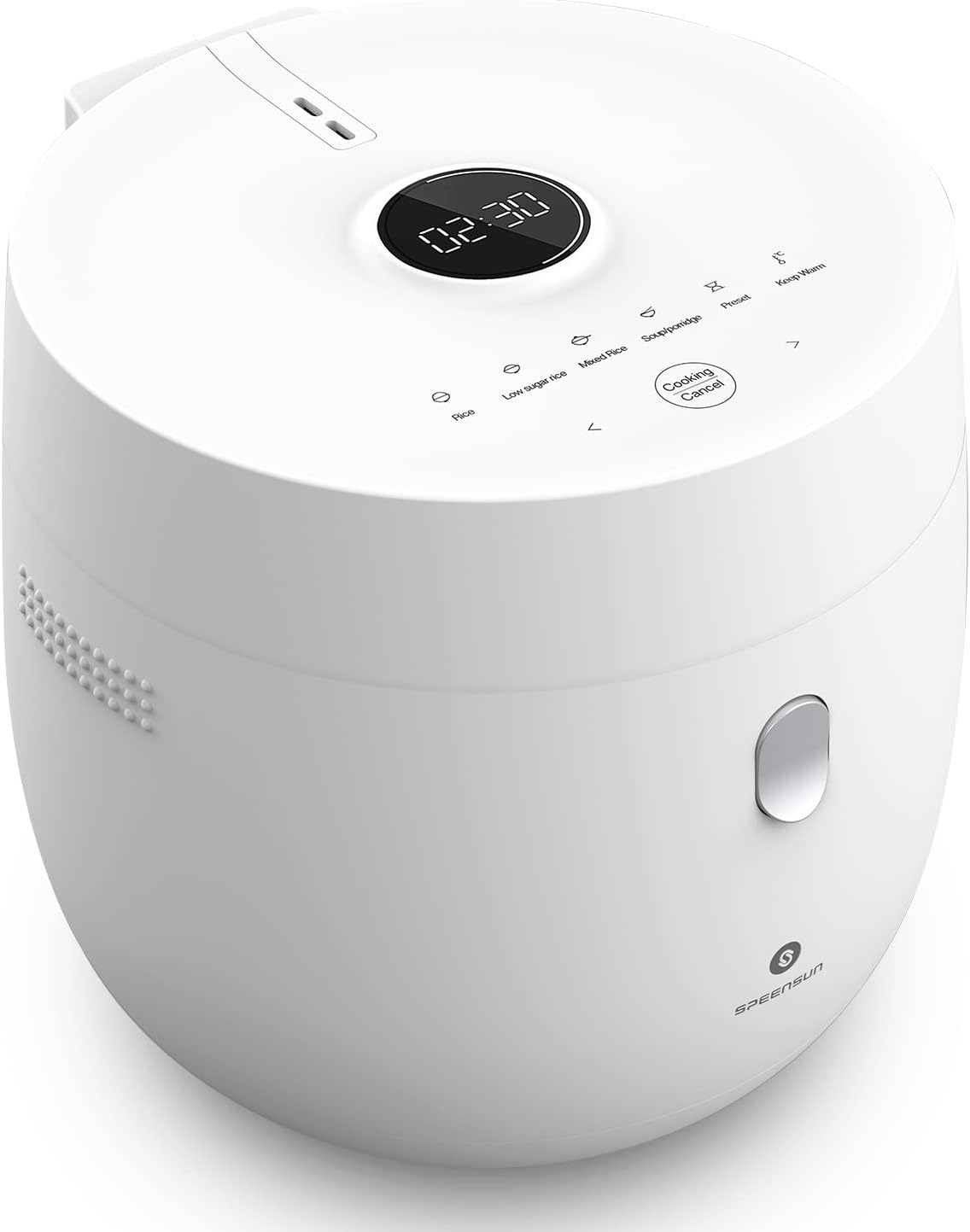 4 Cups Uncooked Digital Rice Cooker with Nonstick Inner Pot G6606