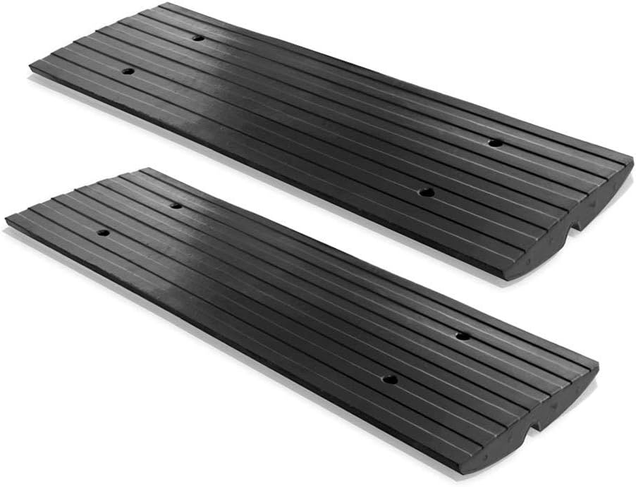 Heavy Duty Rubber Threshold Ramp S1598