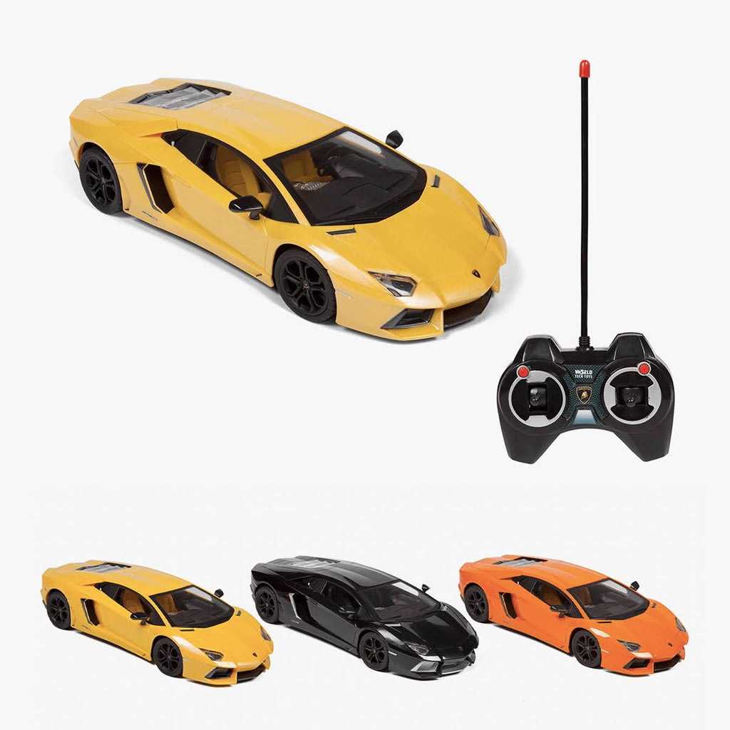 Yellow 1:14 Electric Remote Control Car H9729