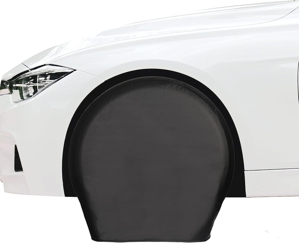 Heavy Duty Thicken Tire Covers for RV Wheel, 4 Pack, for Diameter 27"-29", Charcoal T756