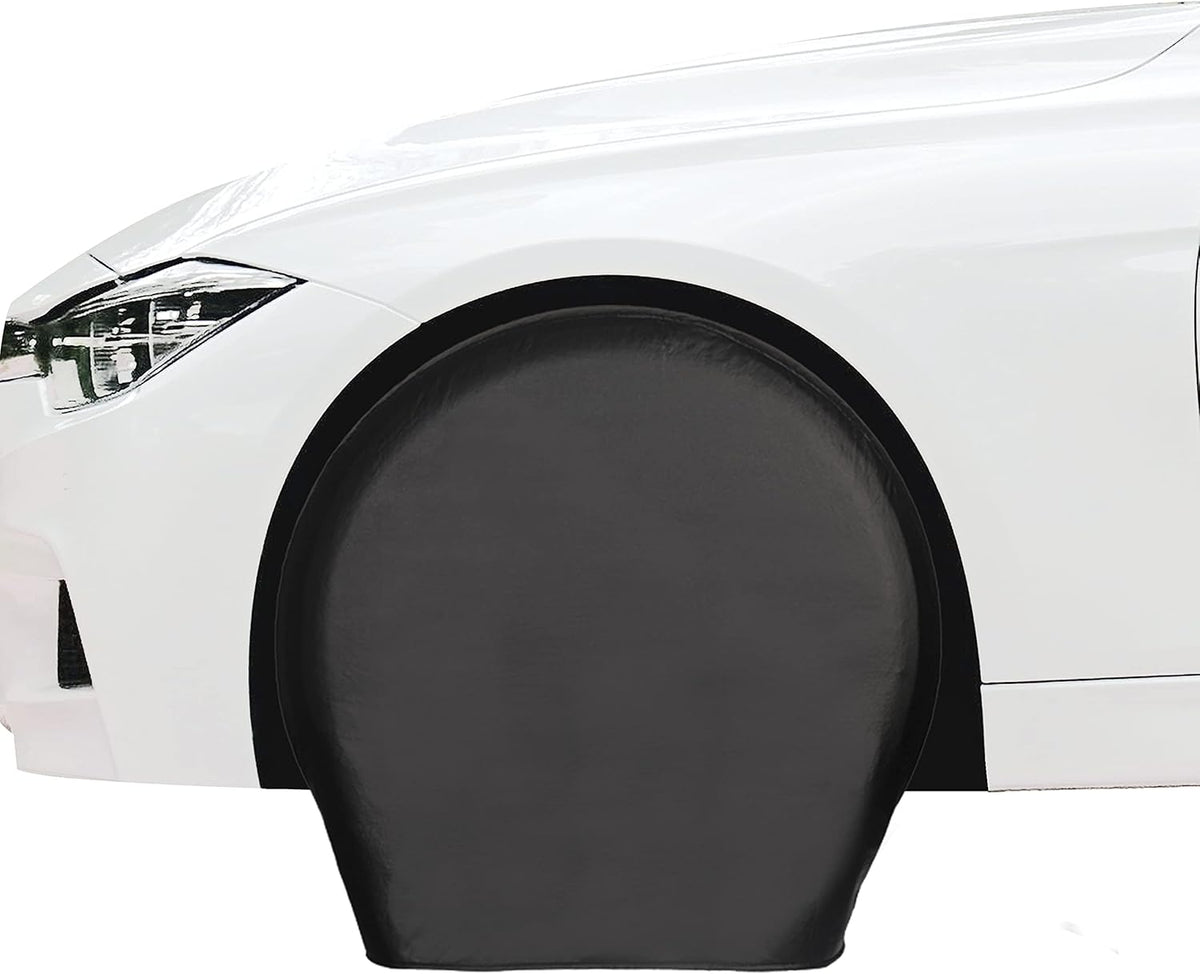 Heavy Duty Thicken Tire Covers for RV Wheel, 4 Pack, for Diameter 27"-29", Charcoal T756