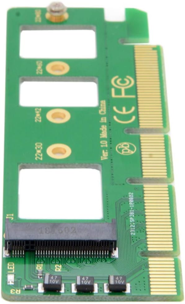 NGFF M-Key NVME AHCI SSD to PCI-E 3.0 16x x4 Adapter X560670