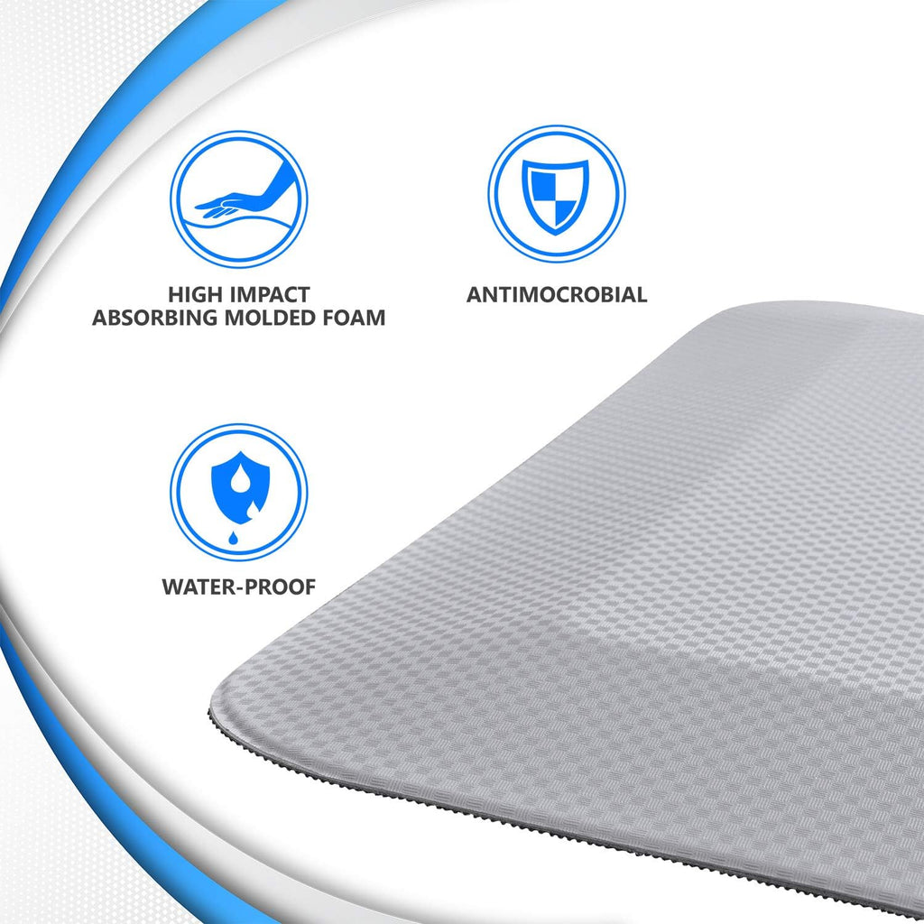 Non-Slip Beveled Edge Bedside Floor Mats V48348
