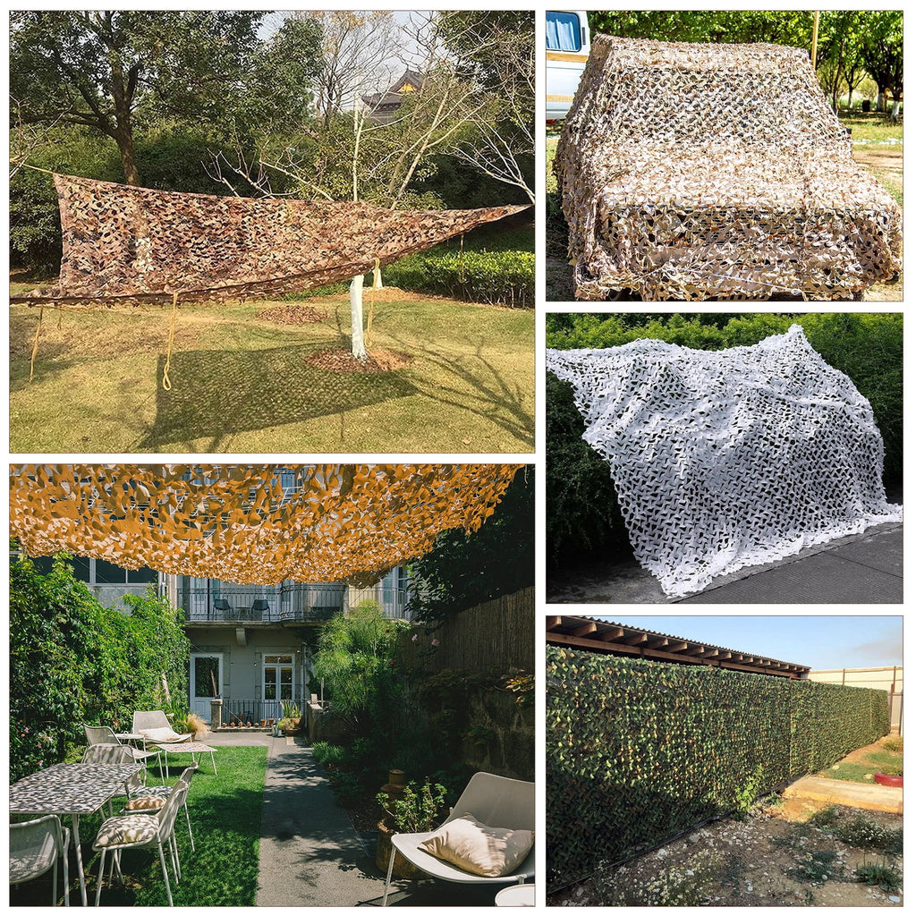 White Camo Netting 9 x 9ft X482