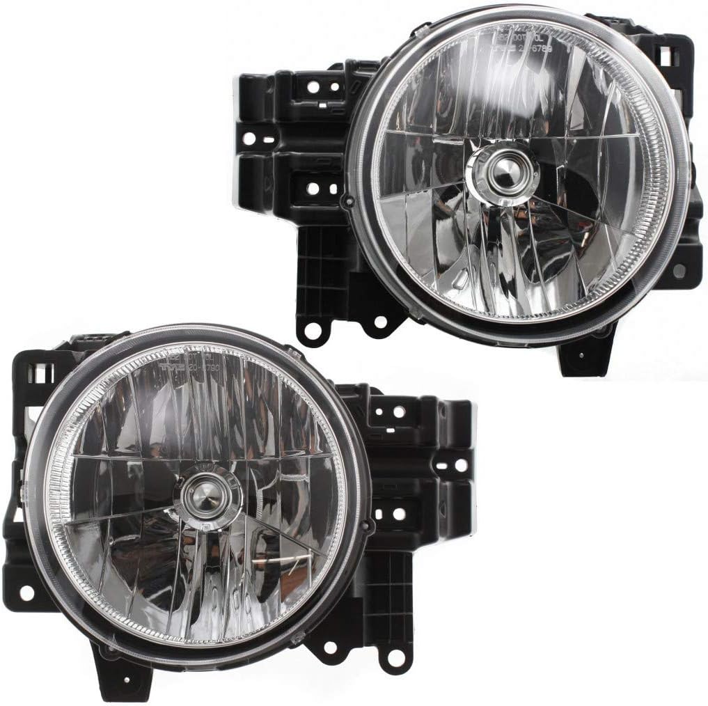 Driver and Passenger Side Headlight Assembly S862203