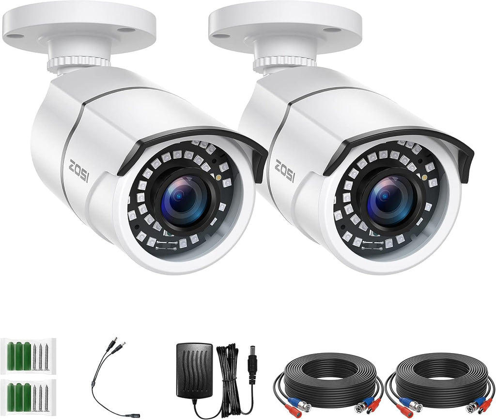 5MP Lite 8 Channel Surveillance DVR with 1TB Hard Drive and 8 x 1080p Weatherproof CCTV Dome Camera S606
