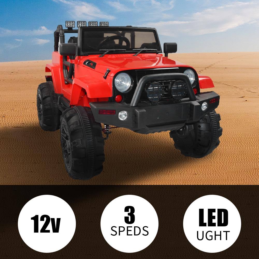 Red 12V Ride on Car Truck with Remote Control L16036
