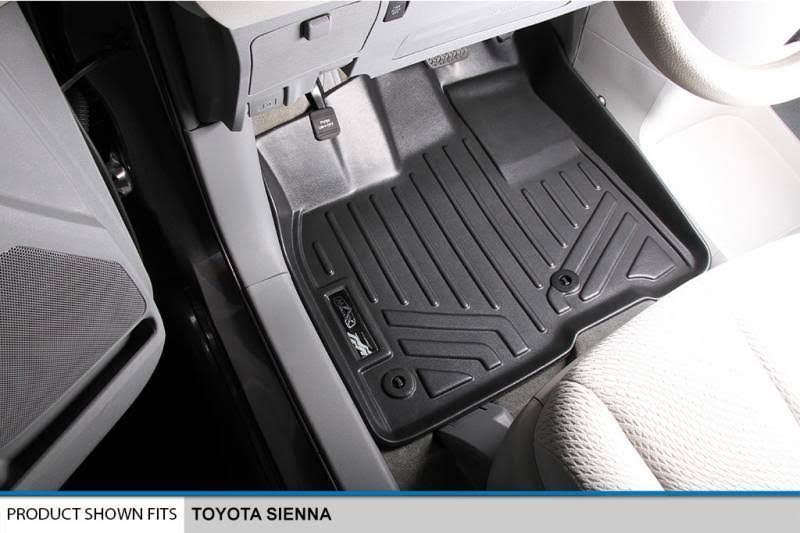 1st 2nd 3rd Row Floor Mats & Cargo Liner D4618