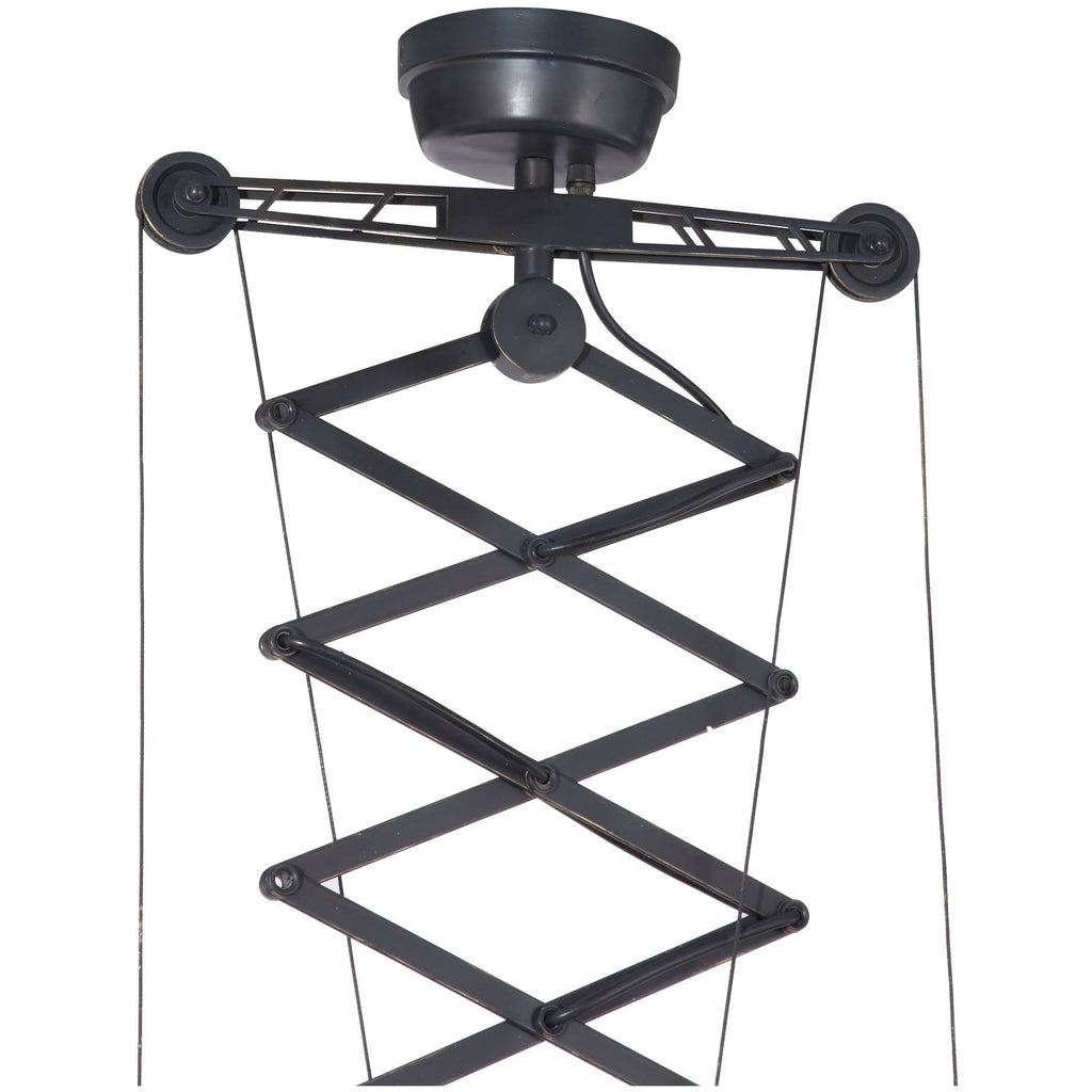 Emerald Antique Black Gold Ceiling Lamp S321368