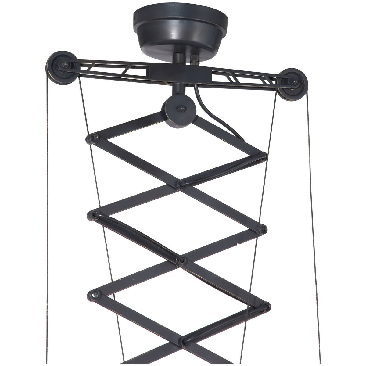 Emerald Antique Black Gold Ceiling Lamp S321368