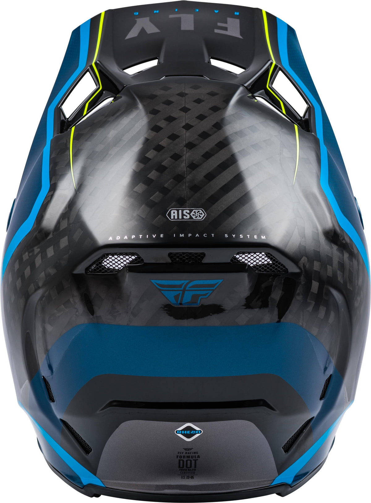 Carbon Axon Black Blue Hi-Vis Youth Helmet Z404011